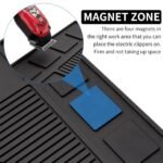⁦Tapis de rangement pour outils de coiffeur magnétique flexible et antidérapant⁩ - الصورة ⁦3⁩
