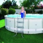 ⁦Bestway Echelle de Piscine 3 Marches 107cm 150kg 58335⁩ - الصورة ⁦3⁩