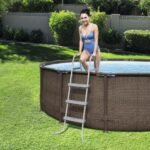 ⁦Bestway Echelle de Piscine 3 Marches 107cm 150kg 58335⁩ - الصورة ⁦4⁩