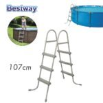 Bestway Echelle de Piscine 3 Marches 107cm 150kg 58335