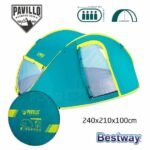 Bestway Pavillo CoolMount Tente pour 4 Personnes 240 x 210 x 100cm ‎68087