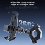 ⁦Support Téléphone Vélo et Moto Auto-Lock Rotation 360° – حامل هواتف للدراجات⁩ - الصورة ⁦4⁩