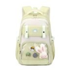 ⁦Sac à Dos Scolaire pour Enfants Style Kawaii BoShiKai Jaune – حقيبة ظهر مدرسية للأطفال أصفر⁩ - الصورة ⁦4⁩