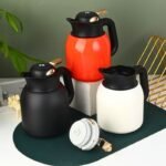 ⁦Pichet isotherme , avec bac à thé divisé et couvercle d’affichage de la température en acier inoxydable 304 1100 ml⁩ - الصورة ⁦4⁩