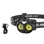 ⁦Lampe frontale LED rechargeable 1500 lumens, 5 modes, étanche IPX4 – مصباح الرأس⁩ - الصورة ⁦5⁩