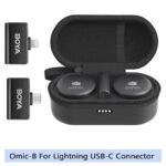 ⁦Microphone Cravate Sans Fil BOYA Omic-U IPhone Type C – ميكروفون بويا أصلي⁩ - الصورة ⁦3⁩