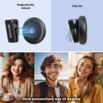 ⁦Microphone Cravate Sans Fil BOYA Omic-U IPhone Type C – ميكروفون بويا أصلي⁩ - الصورة ⁦7⁩