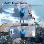 ⁦Microphone Cravate Sans Fil BOYA Omic-U IPhone Type C – ميكروفون بويا أصلي⁩ - الصورة ⁦5⁩