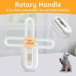 ⁦Brosse à vapeur pour chat autonettoyante 3en1 – فرشة تنظيف القطط⁩ - الصورة ⁦5⁩