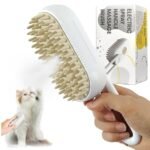 Brosse à vapeur pour chat autonettoyante 3en1 – فرشة تنظيف القطط