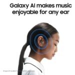 ⁦Écouteurs Bluetooth sans fil Samsung Galaxy Buds 3 contrôle tactile – سماعات بلوتوث لاسلكية⁩ - الصورة ⁦3⁩