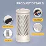 ⁦Lampe de camping design en nid d’abeille avec 3 couleurs variable rechargeable⁩ - الصورة ⁦5⁩