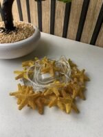 ⁦Guirlande Lumineuse Étoiles Dorées 16 LED avec Maillage Métallique – سلسلة أضواء رمضانية⁩ - الصورة ⁦5⁩