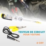 Testeur de Circuit pour Voiture – جهاز اختبار الدوائر الكهربائية للسيارات