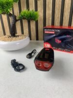 ⁦Lampe d’éclairage solaire pour vélo et trottinette avec sonnette et alarme – مصباح دراجات يعمل بالطاقة الشمسية⁩ - الصورة ⁦9⁩