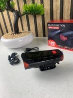 ⁦Lampe d’éclairage solaire pour vélo et trottinette avec sonnette et alarme – مصباح دراجات يعمل بالطاقة الشمسية⁩ - الصورة ⁦10⁩