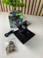 ⁦Fontaine à eau cascade avec éclairage LED pour décoration intérieure et ambiance V4⁩ - الصورة ⁦7⁩