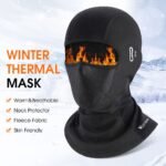 ⁦Cagoule Moto d’hiver Professionnel Tissue de Haute Qualité avec Emplacement pour Lunettes – قناع شتوي للدرجات النارية⁩ - الصورة ⁦7⁩