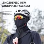 ⁦Cagoule Moto d’hiver Professionnel Tissue de Haute Qualité avec Emplacement pour Lunettes – قناع شتوي للدرجات النارية⁩ - الصورة ⁦2⁩