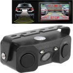 ⁦Kit de caméra de recule avec double capteur de de stationnement – كاميرة خلفية مع رادارات خلفية⁩ - الصورة ⁦3⁩
