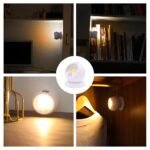 ⁦Pack 2 Lampe COB à détecteur de mouvement portable à 360 °⁩ - الصورة ⁦5⁩