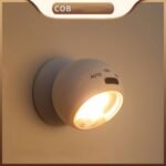 ⁦Pack 2 Lampe COB à détecteur de mouvement portable à 360 °⁩ - الصورة ⁦4⁩