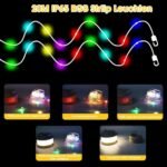 ⁦Guirlande Lumineuse Extérieure Rechargeable 20M - مصابيح سلسلة قابلة لإعادة الشحن⁩ - الصورة ⁦2⁩