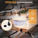 ⁦Guirlande Lumineuse Extérieure Rechargeable 20M - مصابيح سلسلة قابلة لإعادة الشحن⁩ - الصورة ⁦4⁩