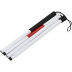 ⁦Béquille de personnes handicapées visuelles canne aveugle en aluminium pliable et facile⁩ - الصورة ⁦5⁩