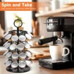 ⁦Support Présentoir de Capsules 40 PCS Rotatif 360 Degrés – حامل كبسولات القهوة⁩ - الصورة ⁦4⁩