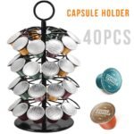 Support Présentoir de Capsules 40 PCS Rotatif 360 Degrés – حامل كبسولات القهوة