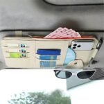 ⁦Organiseur de pare-soleil universelle de voiture multifonctionnel – منظم أغراض في السيارة⁩ - الصورة ⁦2⁩