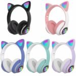⁦Casque Bluetooth Sans Fil Oreilles de Chat XY-231⁩ - الصورة ⁦6⁩