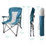 ⁦Chaise de camping pliable légère et durable de qualité supérieure avec porte-gobelet – كرسي تخييم جودة عالية⁩ - الصورة ⁦2⁩