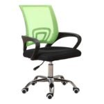 ⁦Chaise de Bureau Ergonomique avec Support Lombaire Vert – كرسي مكتب مريح مع دعامة للظهر⁩ - الصورة ⁦2⁩