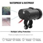 ⁦Chargeur USB 12 V pour guidon de moto avec prise allume-cig–are – مقبس طاقة لدرجات النارية⁩ - الصورة ⁦5⁩