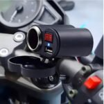 ⁦Chargeur USB 12 V pour guidon de moto avec prise allume-cig–are – مقبس طاقة لدرجات النارية⁩ - الصورة ⁦7⁩