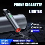 ⁦Briquet électrique Portable Alimentation Type-C V2⁩ - الصورة ⁦2⁩