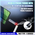 ⁦Briquet électrique Portable Alimentation Type-C V2⁩ - الصورة ⁦4⁩