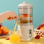 Presse Agrumes Electrique Portable 600 ml Rechargeable Moteur Silencieux – عصارة حمضيات محمولة وقابلة للشحن
