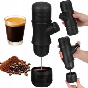 Machine à expresso portable idéale pour le déplacement et et les activités de plein air – ماكينة صنع القهوة محمولة