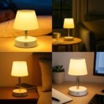 ⁦Lampe de chevet télescopique LED rechargeables lumière chaude – مصباح تيليسكوبي بإضاءة دافئة⁩ - الصورة ⁦3⁩