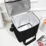 ⁦Sac à déjeuner isotherme de grande capacité avec bandoulière⁩ - الصورة ⁦2⁩