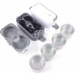 ⁦Boîte à Lunch Électrique Portable avec 2 Récipients Amovibles en Acier Inoxydable – علبة تسخين طعام⁩ - الصورة ⁦4⁩