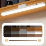 ⁦Barre lumineuse LED rechargeable tactile avec 3 modes de couleurs et minuterie GM – مصباح مغناطيسي قابل للتثبيت في عدة أماكن⁩ - الصورة ⁦3⁩