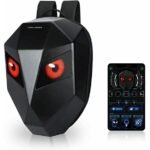 ⁦Crelander Sac à dos moto a écran d'affichage LED 3D,extensible et étanche - حقيبة ظهر ثلاثية الابعاد للدراجات النارية مع شاشة عرض بعينين⁩ - الصورة ⁦2⁩