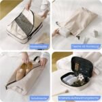 ⁦Lot de 6 sacs de voyage et compression extensibles pour valises⁩ - الصورة ⁦5⁩