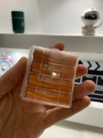 ⁦Pack de 4 Piles Rechargeables USB Type-C – AA 1.5V 2200 mAh – علبة من 4 بطاريات قابلة للشحن⁩ - الصورة ⁦3⁩