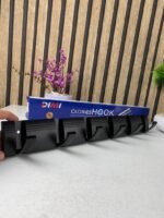 ⁦Porte Manteau Mural Métalliques avec 6 Crochets – علاقة ملابس متينة وجودة عالية⁩ - الصورة ⁦9⁩