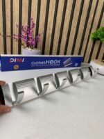 ⁦Porte Manteau Mural Métalliques avec 6 Crochets – علاقة ملابس متينة وجودة عالية⁩ - الصورة ⁦12⁩